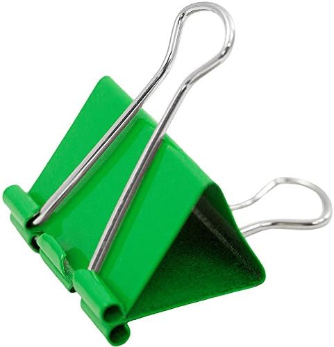 JAM PAPER Colorful Binder Clips - Large - 1 1/2 Inch (41 mm) - Assorted Binderclips - 6 Packs of 12 - Image 6