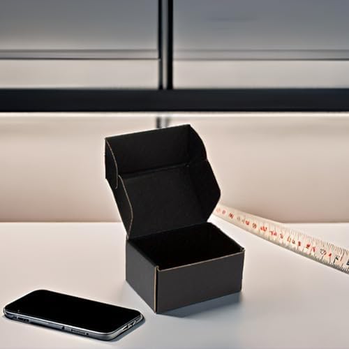 Black Shipping Boxes 6x4x3 Inches, 20 Pack - Image 3