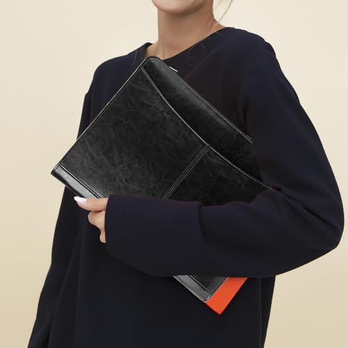 Vegan Leather Portfolio with Front Pocket for 8.5 x 11" Legal Pad - Image 3