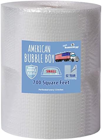 Small Bubble Wrap, American Bubble Boy (24" Wide, 700 Square Feet) by AmericanBubbleBoy
