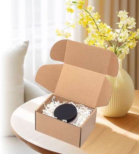 Wowxyz Shipping Boxes 6x4x3 Inches 25 Pack Corrugated Cardboard Brown Box - Image 5