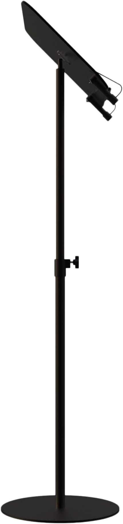 Black Acrylic Podium with Adjustable Height Small Acrylic Podium Stand Black Music Stands Book Stand for Reading Floor Holder Stand with Page Paper Clip for Cookbooks Music - Image 3