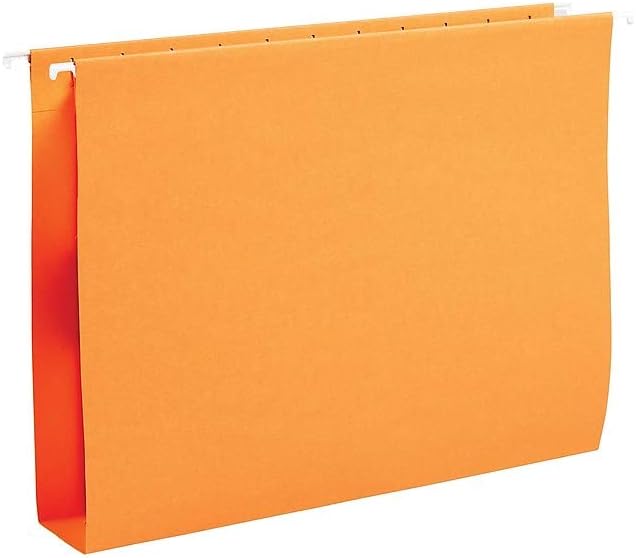Staples Hanging File Folders, Letter Size, 2" Expansion, 5‑Tab, Assorted Colors, Box‑Bottom Design – 25/Box - Image 5