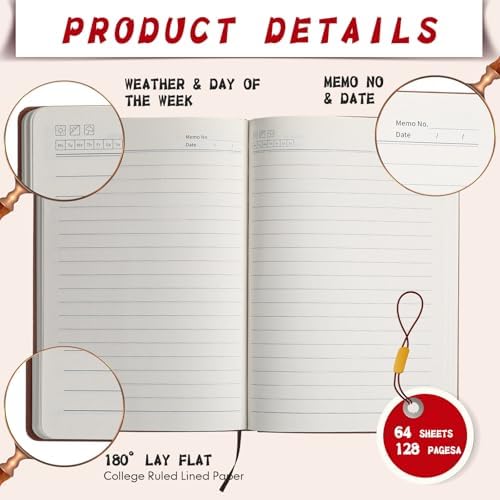 TaoBary A5 PU Leather Journals Bulk Colorful Tree Journal Notebook Soft Leather Cover Lined Ruled Writing Notebook for Back to School Office Group Team Volunteer(Bright Colors,72 Pcs) - Image 6