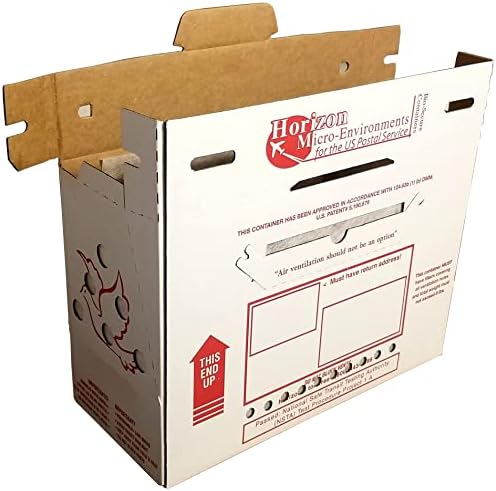 'Vented' Singles Live Chicken Shipping Boxes (1 pack) - Image 4