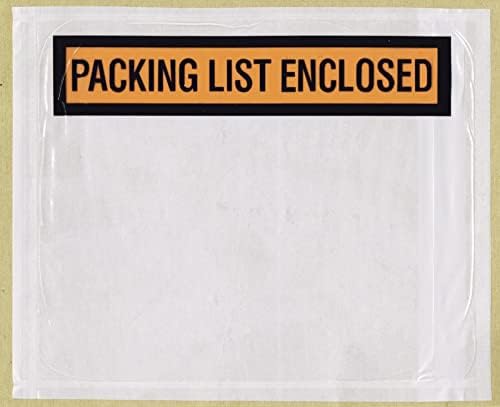 1000 Pcs Packing List Envelopes Pouches 4.5”x 5.5”,Packing Envelopes for Shipping Mailing Pouch Enclosed Bags with Packing Slips Invoice Label - Image 5