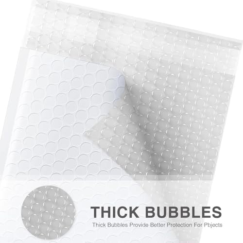 Metronic White Bubble Mailers 6x10 Inch 3000 Pack Poly Bubble Mailer Bulk - Image 4