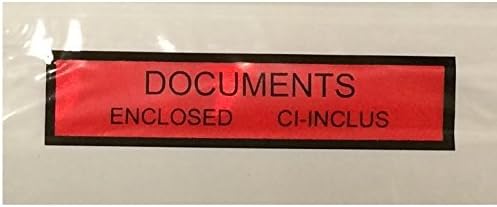 Sleeves 100 Briefcase herein A5 (A4 Sheet Folded in Two) Printed Transparent Adhesive C5 225 x 165 mm - Image 3