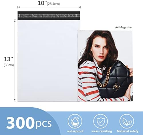 Metronic 300Pcs Poly Mailers 10x13, Small Shipping Bags Bulk for Business - Image 5