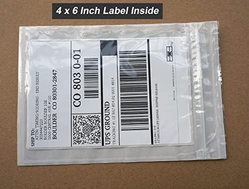 BEUYI Premium 5'' x 7.5'' Resealable Adhesive Shipping Label/documents Pouches (50 Pack) - Image 2