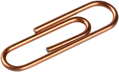 JAM Paper Colored Standard Paper Clips - Small - Rose Gold - 100/pack - Image 4
