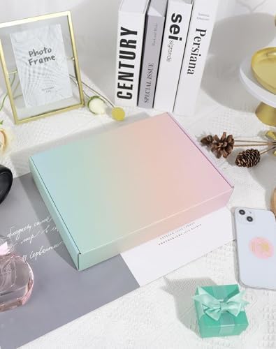 Small Colored Shipping Boxes, 11x8x2 Inch Cute Packaging Box for Gift, Pack of 45 - Image 6