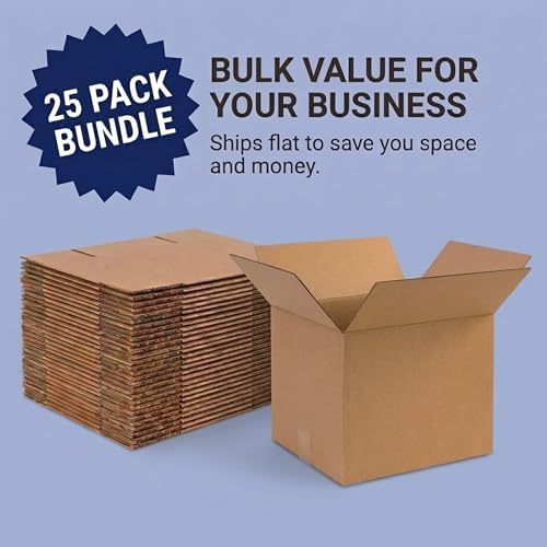 BOX USA Shipping Boxes 16"L x 14"W x 14"H, 25-Pack Medium Corrugated Cardboard Boxes for Shipping, Mailing, Packing, Packaging and Storage - Image 6
