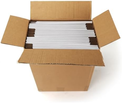 HORLIMER 12x9x1 inches Shipping Boxes Set of 25, White Corrugated Cardboard Box Literature Mailer - Image 7