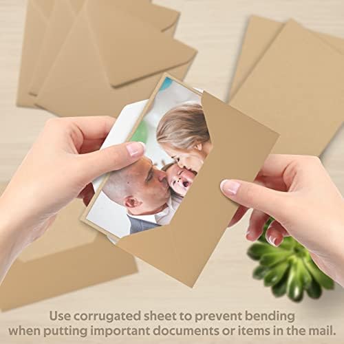 Golden State Art 50 Pack 5x7 Corrugated Cardboard Sheet 2mm Flat Inserts - Image 4