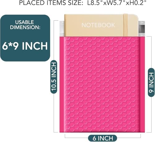 Metronic 1000 Pack Bubble Mailers 6x10 Inch Hot Pink Padded Envelopes - Image 2