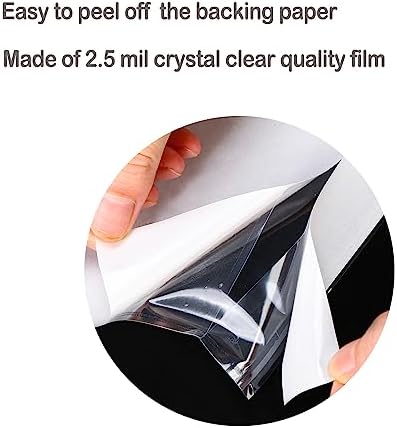 2.5 Mil Premium Clear 9.5'' x 12'' Packing List Envelopes, Adhesive Shipping Label/Documents Pouches/Sleeves for Full Page Letter-size (8.5''x11'') Papers (50 Pack) - Image 3