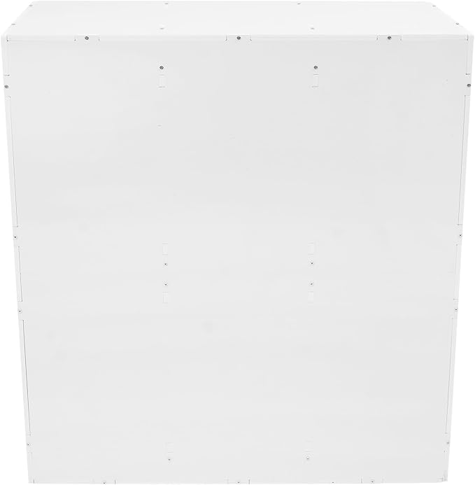 48 Slot Mail Sorter Organizer White File Organizer with Removable Shelves | 48 Individual Compartments, Top Storage Platform, Anti-slip Bottom Pads, 110 Lbs Load Capacity, Easy Assembly With Gloves - Image 7