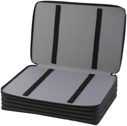 600-Slot Colored Pencil Case, 5-Layer Zipper with Shoulder strap and Handle - Image 2