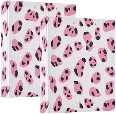 3 Ring Binder 1.5 Inch Clipboards Binders with Interior Pockets Round Ring Binder for Office Supplies and School by KICPOAY