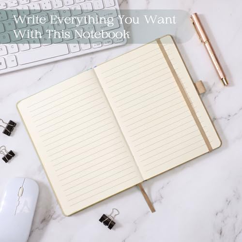 Laumoi 28 Pack A5 PU Leather Lined Notebook Journal, Classic Color,Simple - Image 6