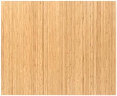 Anji Mountain 60" x 48" Bamboo Office Chair Mat for Carpet & Hardwood Floor - Image 2