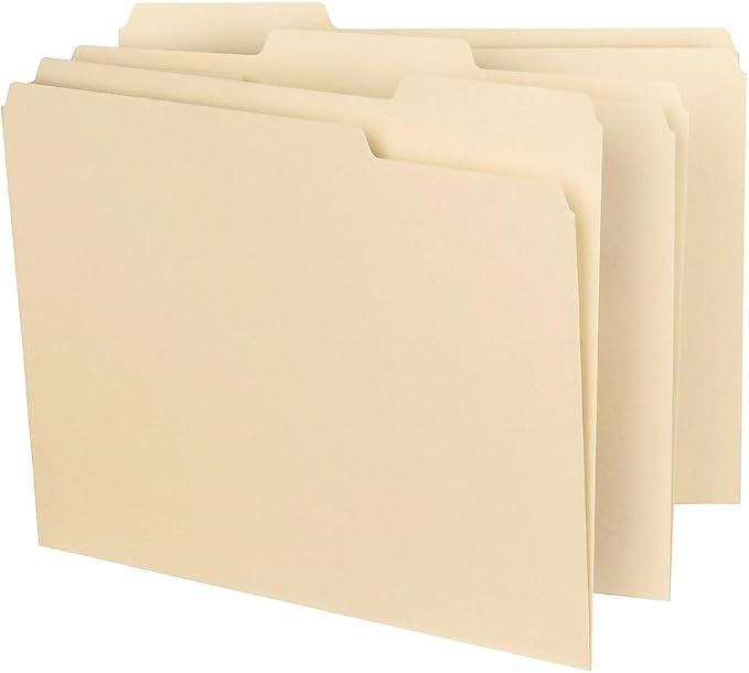Smead Interior File Folder, 1/3-Cut Tab, Letter Size, Manila, 100 per Box, Expandable File Folders for Filing Cabinet - Image 7