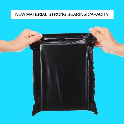 Outus 240 Pcs Poly Mailers Variety Size Pack Shipping Bags, Black - Image 5