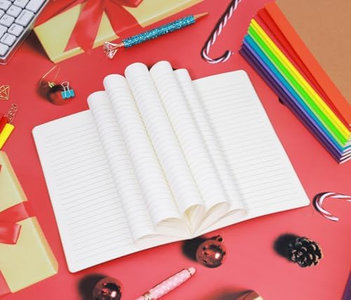 48 Pack A5 Kraf Notebooks Lined Journal Bulk Writing Diary Subject Notebooks Planner with Thick Paper, 60 Pages, 30 Sheets, 8.3x5.5 inch - Image 4