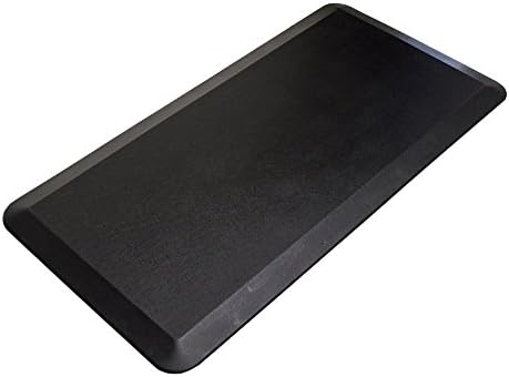 ApexDesk Non-Slip Anti Fatigue Standing Desk Mat for Home and Office - 20 x 39 x 3/4" (Black) by ApexDesk