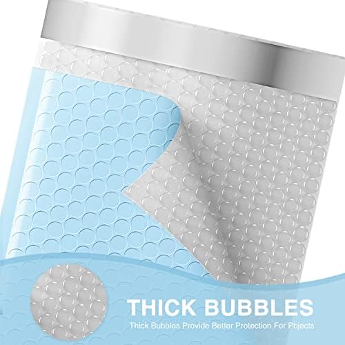Metronic Bubble Mailer 6x10" 100 Pack Light Blue Self Seal Padded Envelopes - Image 3