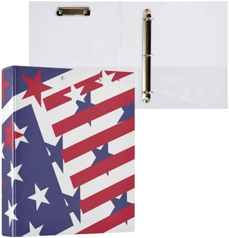 3 Ring Binder 1.5 Inch Clipboards Binders with Interior Pockets Round Ring Binder for Office Supplies and School - Image 3