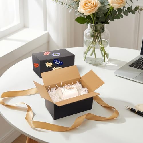 Black Shipping Boxes 6x4x4, 30 Pack Small Mailer & Packaging Boxes for Small Business, Heavy Duty Corrugated Cardboard, Ideal for Shipping & Packaging - Image 4