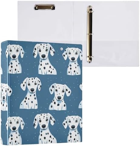 3 Ring Binder 1.5 Inch Clipboards Binders with Interior Pockets Round Ring Binder for Office Supplies and School by KICPOAY