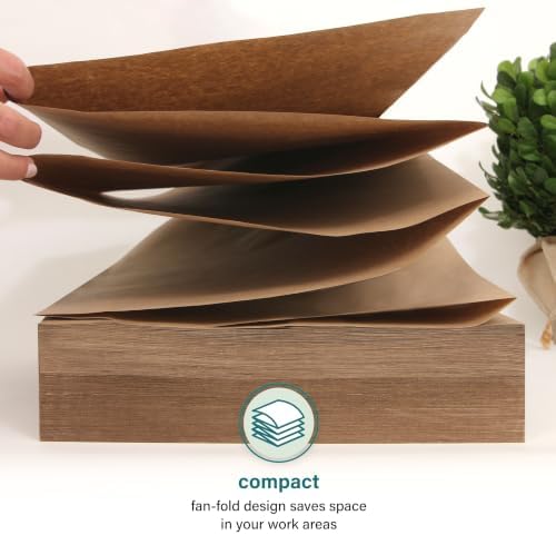 Elementree Brown Packing Paper Sheets for Moving & Shipping - 500 Count (458 Feet) - 14.5" x 11" Sheet Size - Sustainable Void Fill Packaging Made in the USA - Kraft Paper Thickness (00921) - Image 4