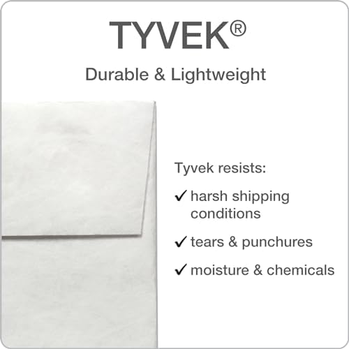 Quality Park R1590 Survivor Tyvek USPS First Class Mailer, 10 x 13, White, Pack of 500 - Image 2
