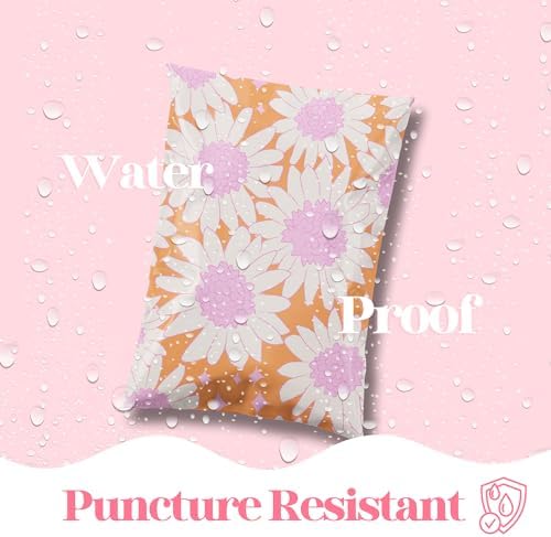 Pretty Package Store Poly Mailer 10x13, Pink Blooms Flowers, 100 Pack - Image 4