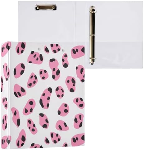 3 Ring Binder 1.5 Inch Clipboards Binders with Interior Pockets Round Ring Binder for Office Supplies and School - Image 3