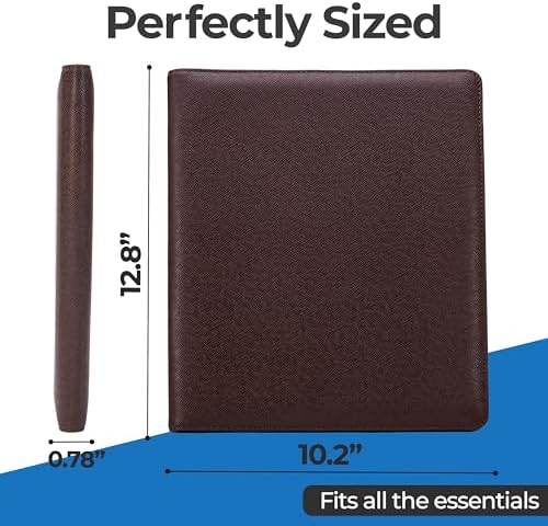 Case-it Business Padfolio | Letter Size | PAD-14 Brown - Image 4