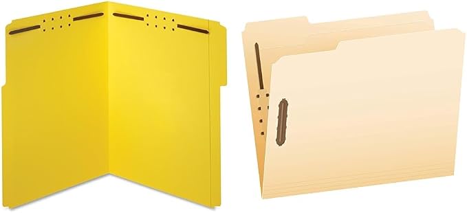 Pendaflex Fastener Folders, Letter Size, 50 Folders Per Box (22940) and FM213 by Pendaflex