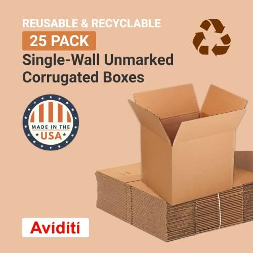 BOX USA Shipping Boxes Medium 16"L x 14"W x 14"H 25-Pack - Corrugated Cardboard Box for Moving, Mailing, Packing, Packaging and Storage - Image 3