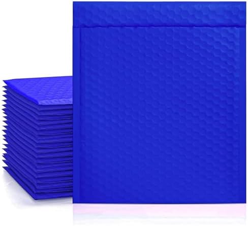 Metronic Bubble Mailer 8.5x12 25 Pack Self-Seal Padded Envelopes Royal Blue by METRONIC