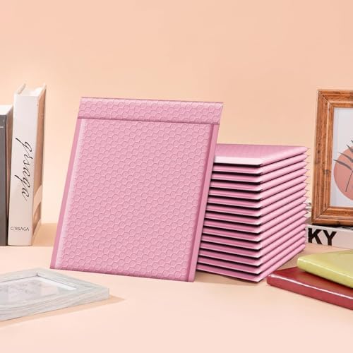 Fuxury Bubble Mailer Bulk 8.5x12 250Pack Light Pink#2 Poly Padded Envelopes - Image 6