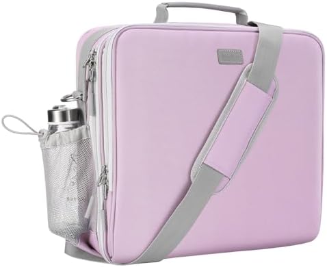 Zipper Binder 3 Inch D-Ring 3 Ring with Water Bottle Holder by Unknown