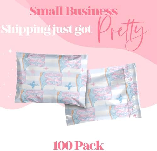 Pretty Package Store Poly Mailers 6x9, Cowgirl Boots, 100 Pack - Image 2