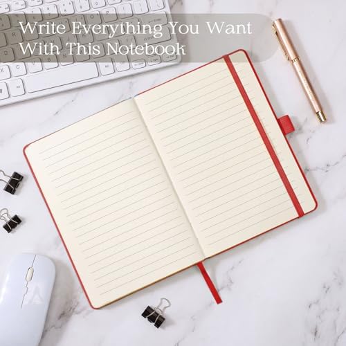 Laumoi 28 Pack A5 PU Leather Lined Notebook Journal, Vibrant Color,Simple - Image 7