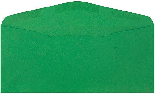 JAM PAPER #9 Business Colored Envelopes - 3 7/8 x 8 7/8 - Green Recycled - Bulk 500/Box - Image 2