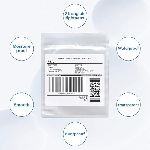 1000 Pcs-7.5x5.5 Packing List Mailing Envelopes Shipping Envelopes Packing List Clear Adhesive Shipping Label Sleeves Shipping Supplies for Small Businesses - Image 6