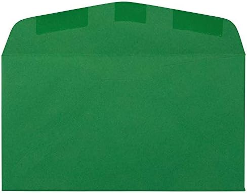 JAM PAPER #6 3/4 Business Premium Envelopes - 3 5/8 x 6 1/2 - Green Recycled - 1000/Pack - Image 2