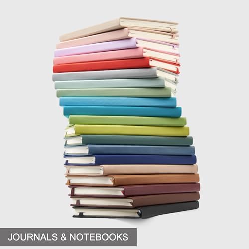 &And Per Se Lined Notebooks 3-Pack Gift Set, A5 Hardcover Journals, 160 Pages 100gsm Thick Paper, 3 Assorted Colors (Black, Blue, Green) - Image 7